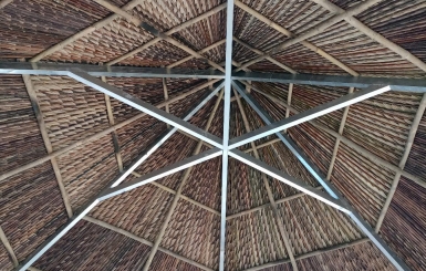 Chòi lục giác bằng sắt chất lượng, thiết kế đa dạng