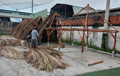 Chuyên thiết kế và thi công chòi nghỉ lục giác đẹp, giá rẻ