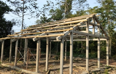 Thiết kế và thi công chòi gỗ đẹp cùng Trọng Nhân