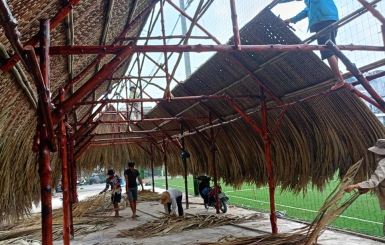 Chuyên nhận thi công nhà mái lá miền tây đẹp, nhanh chóng