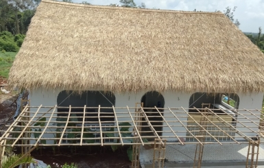 Tìm đơn vị thi công nhà mái lá đẹp? Liên hệ Trọng Nhân