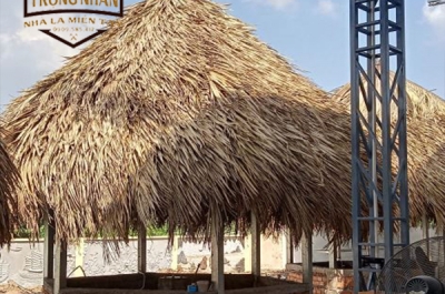 Thi Công Chòi Lá Dừa Nước