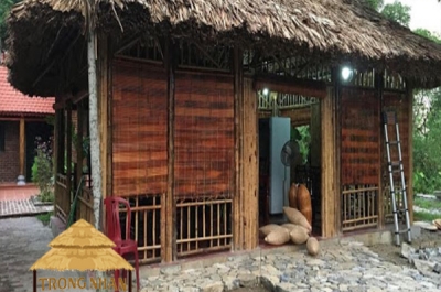 Làm Nhà Lá Dừa Khô Chất Lượng – Uy Tín- Giá Rẻ