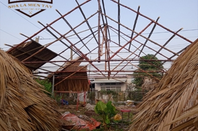 Nhà Tre Lợp Lá Dừa