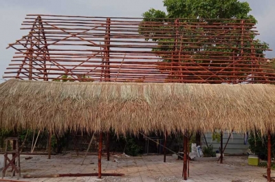 Thi Công Nhà Tre Mái Lá Cỏ Tranh