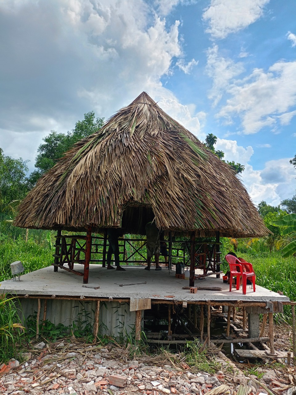 chòi lá miền tây